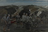 王冠英油画：星星峡会师.JPG