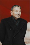 肖像宝石画《共和国掌柜：陈云同志》.JPG